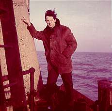 Chris Cross on base of G1 Gun Tower