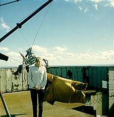 Janet Hooper on roof of G1 Tower Janet Hooper on roof of G1 Tower