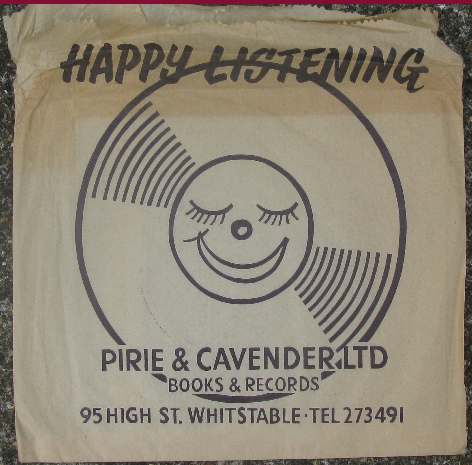 Pirie & Cavender record bag