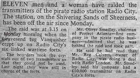 Reg Calvert shooting Press Report