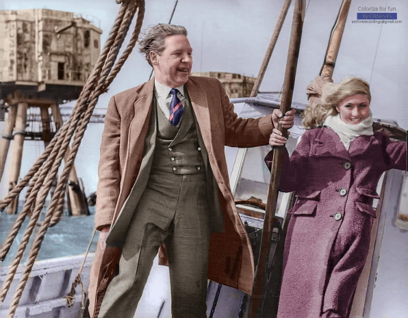 Reg Calvert & Peggy Knight