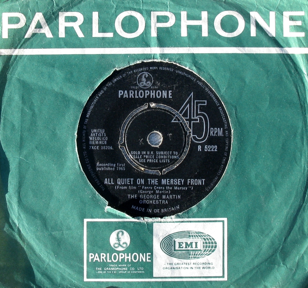 All Quiet On The Mersey Front Single All Quiet On The Mersey Front Single