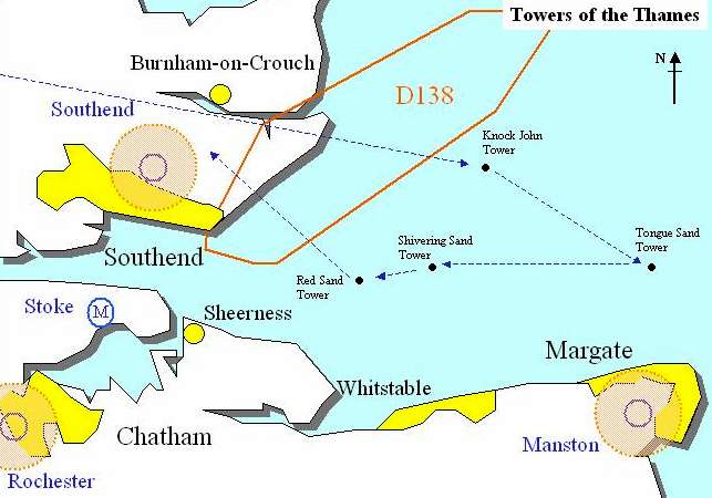Flight path chart Flight path chart