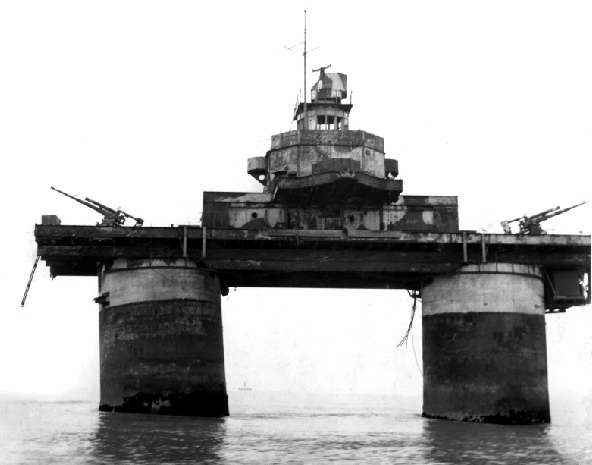 Tongue Fort view West 1960 Tongue Fort view West 1960