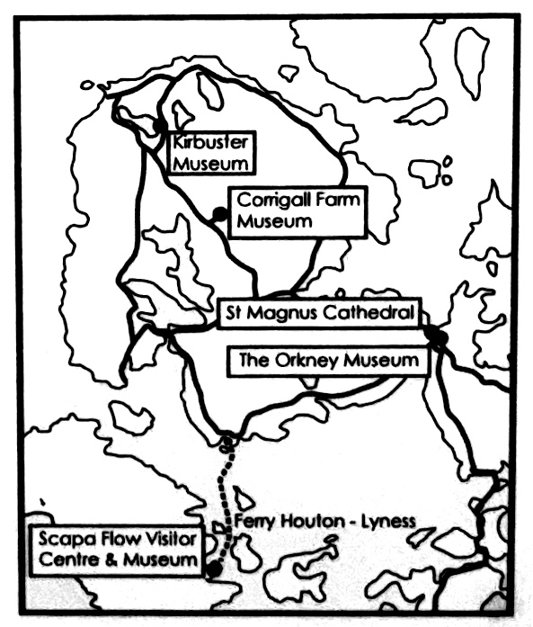 Map of Scapa Flow Visitor Centre & Museum Map of Scapa Flow Visitor Centre & Museum