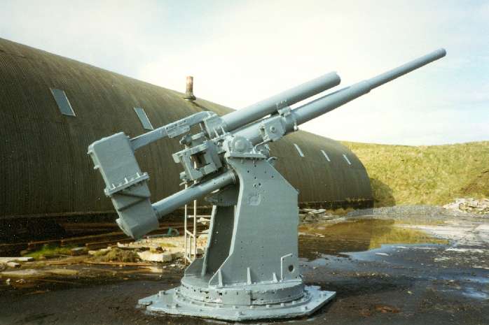 3.7" gun in Orkney 3.7" gun in Orkney