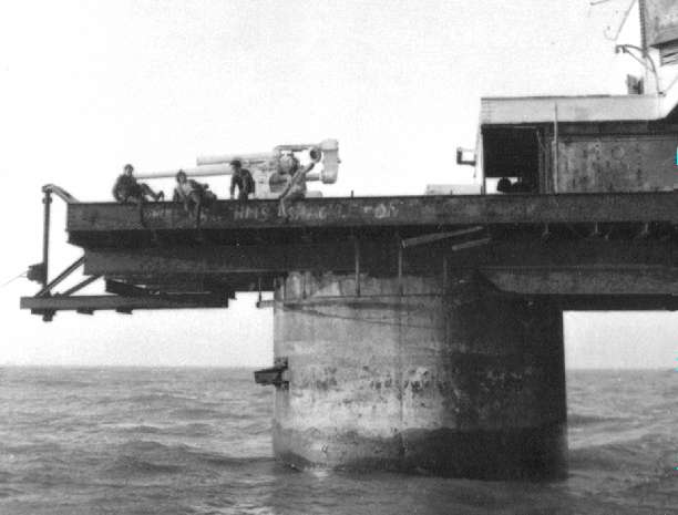 Graffiti on the fort